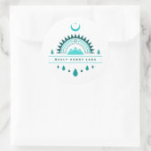 Sticker Rond NEELY HENRY LAKE alabama (Sac)