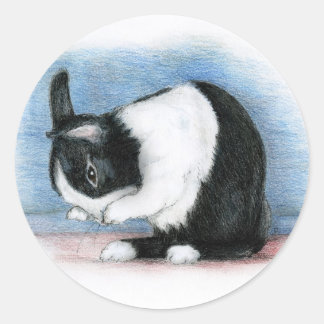 Sticker Rond Néerlandais