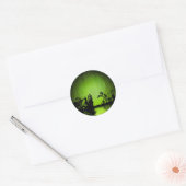 Sticker Rond Neige (Enveloppe)