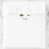 STICKER ROND NEIGE OWL (Sac)