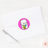 Sticker Rond Neko (Enveloppe)