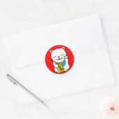Sticker Rond Neko (Enveloppe)