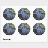 Sticker Rond Nénuphar (Feuille)