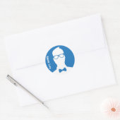 Sticker Rond Nerd (Enveloppe)