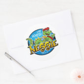 Sticker Rond Nessie : Un monstre Wee (Enveloppe)