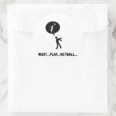Sticker Rond Netball (Sac)