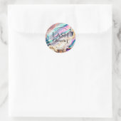 Sticker Rond Nettoyeur Faux Iridescente De Luxe (Sac)