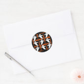 Sticker Rond Neuf Fantômes De Cuisine (Enveloppe)