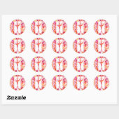 Sticker Rond Neuron (Feuille)