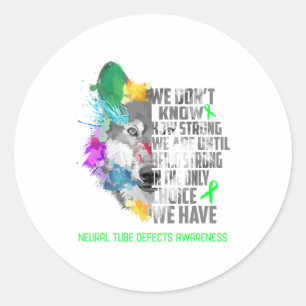 Sticker Rond NeuroTube Defects Aware Ribbon Support Toxiques