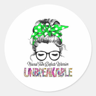 Sticker Rond NeuroTube Defects Aware Ribbon Support Toxiques