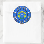 Sticker Rond Nevada (Sac)