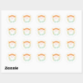 Sticker Rond Nevada (Feuille)