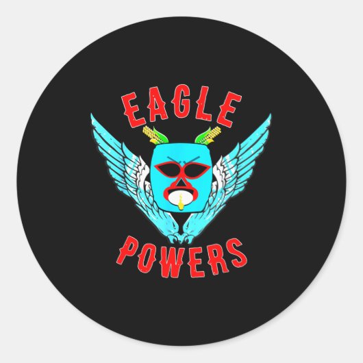 Sticker Rond New Perfect Funny Gift For Fans Of Lucha Libre Wre (Devant)