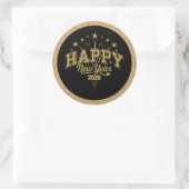 Sticker Rond New Year (Sac)