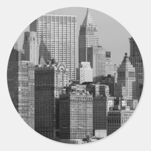 Sticker Rond New York