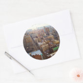 Sticker Rond New York (Enveloppe)