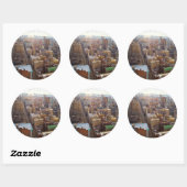 Sticker Rond New York (Feuille)