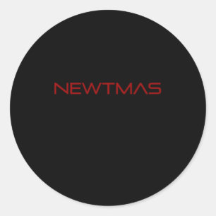 Sticker Rond Newtmas Newt Thomas Maze