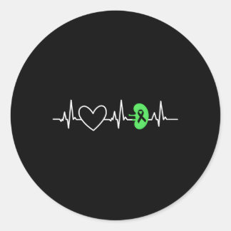 Sticker Rond Ney Maladie Sensibilisation Hebeat Transplant Orga
