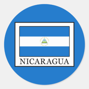 Sticker Rond Nicaragua