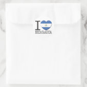 Sticker Rond Nicaragua (Sac)