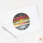 Sticker Rond Nicaraguayen allemand Baum (Enveloppe)