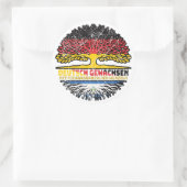 Sticker Rond Nicaraguayen allemand Baum (Sac)