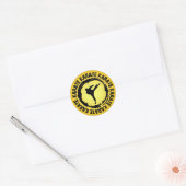 Sticker Rond Nice Karate Seal (Enveloppe)