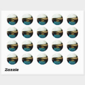Sticker Rond Nick Tease (Feuille)