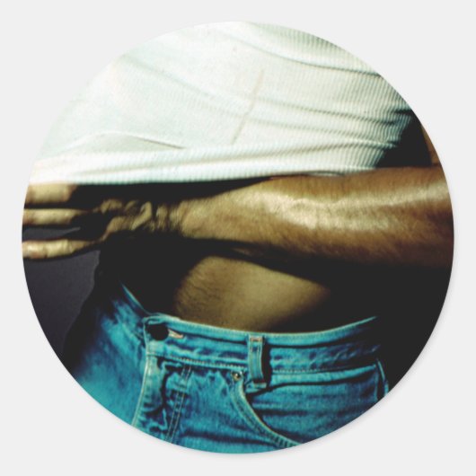 Sticker Rond Nick Tease (Devant)