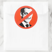 Sticker Rond Nicolas Sarkozy (Sac)