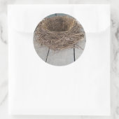 Sticker Rond Nid vide (Sac)