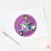 Sticker Rond Nina (Enveloppe)
