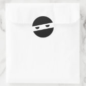Sticker Rond Ninja (Sac)