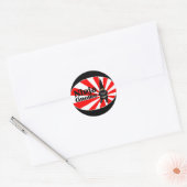 Sticker Rond Ninja Gnome (Enveloppe)