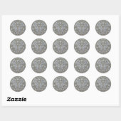 Sticker Rond Ninja Manhole (Feuille)