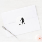 Sticker Rond Ninjas (Enveloppe)