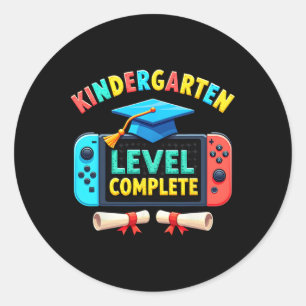 Sticker Rond Niveau de la maternelle Graduation complète Cl 202