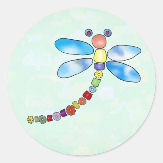 Sticker Rond Niveau de la perle (Devant)