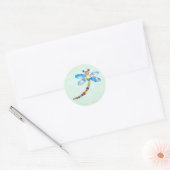 Sticker Rond Niveau de la perle (Enveloppe)