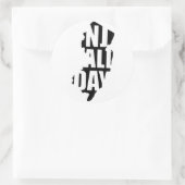Sticker Rond njallday (Sac)