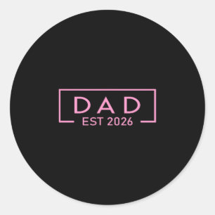 Sticker Rond Nk Papa Établ. 2026 Logo Père 2026 Chargement Nouv