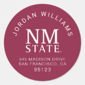 Sticker Rond NM State (Devant)