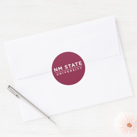 Sticker Rond NM State University (Enveloppe)