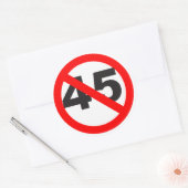 STICKER ROND NO 45 (Enveloppe)