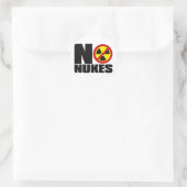 STICKER ROND NO_NUKES (Sac)