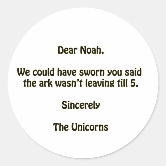 Sticker Rond Noah (Devant)