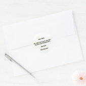Sticker Rond Noah (Enveloppe)