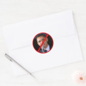 STICKER ROND NOBAMA (Enveloppe)
